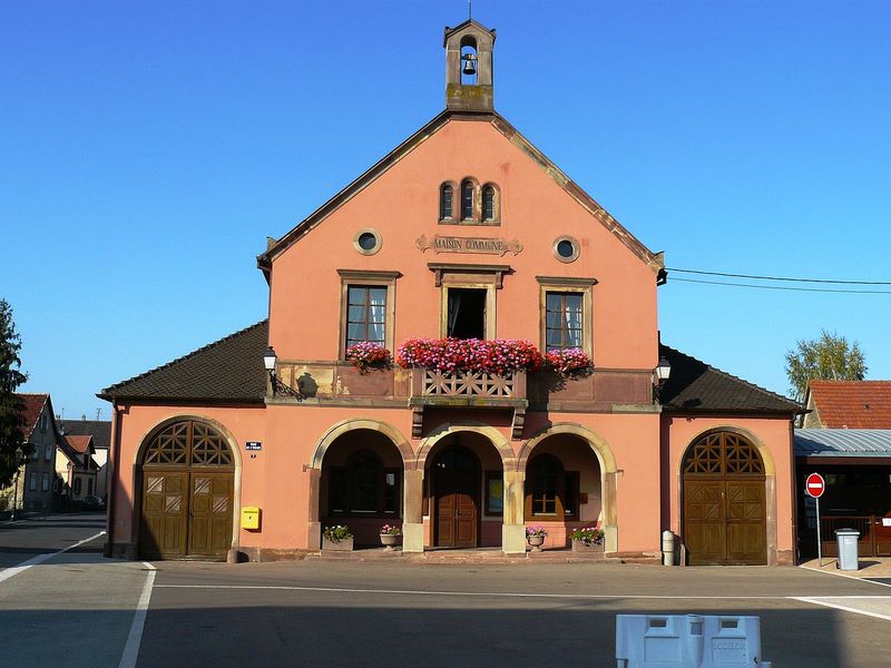 Mairie Hessenheim Bernard Chenal