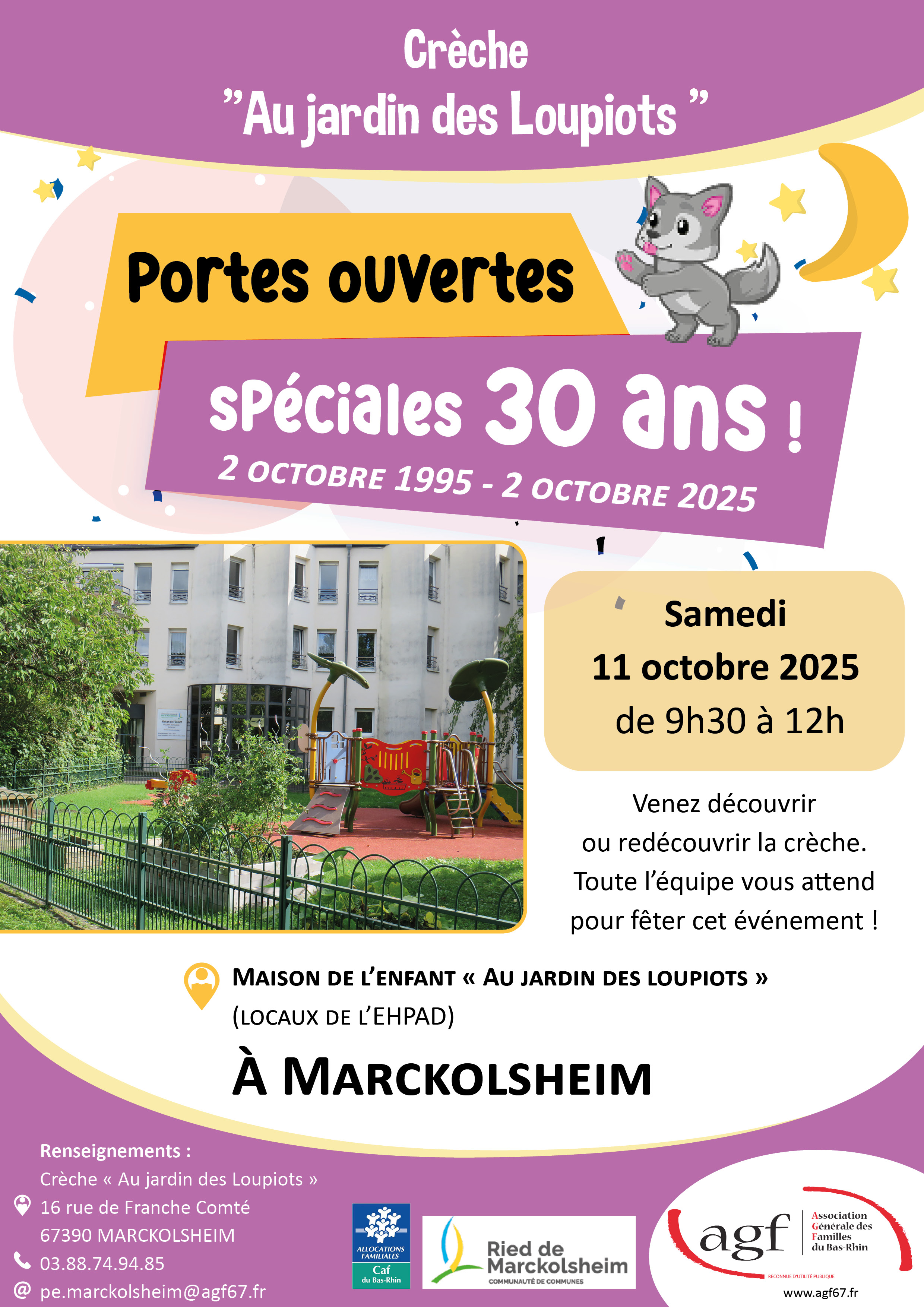 30 ans creche Marckolsheim
