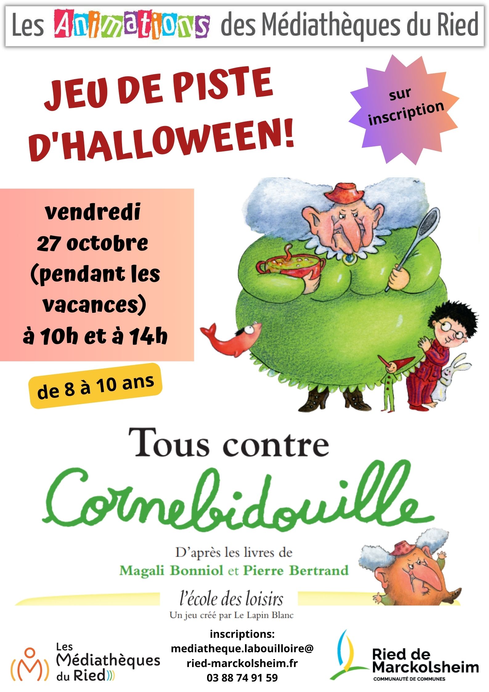 AFFICHE CORNEBIDOUILLE