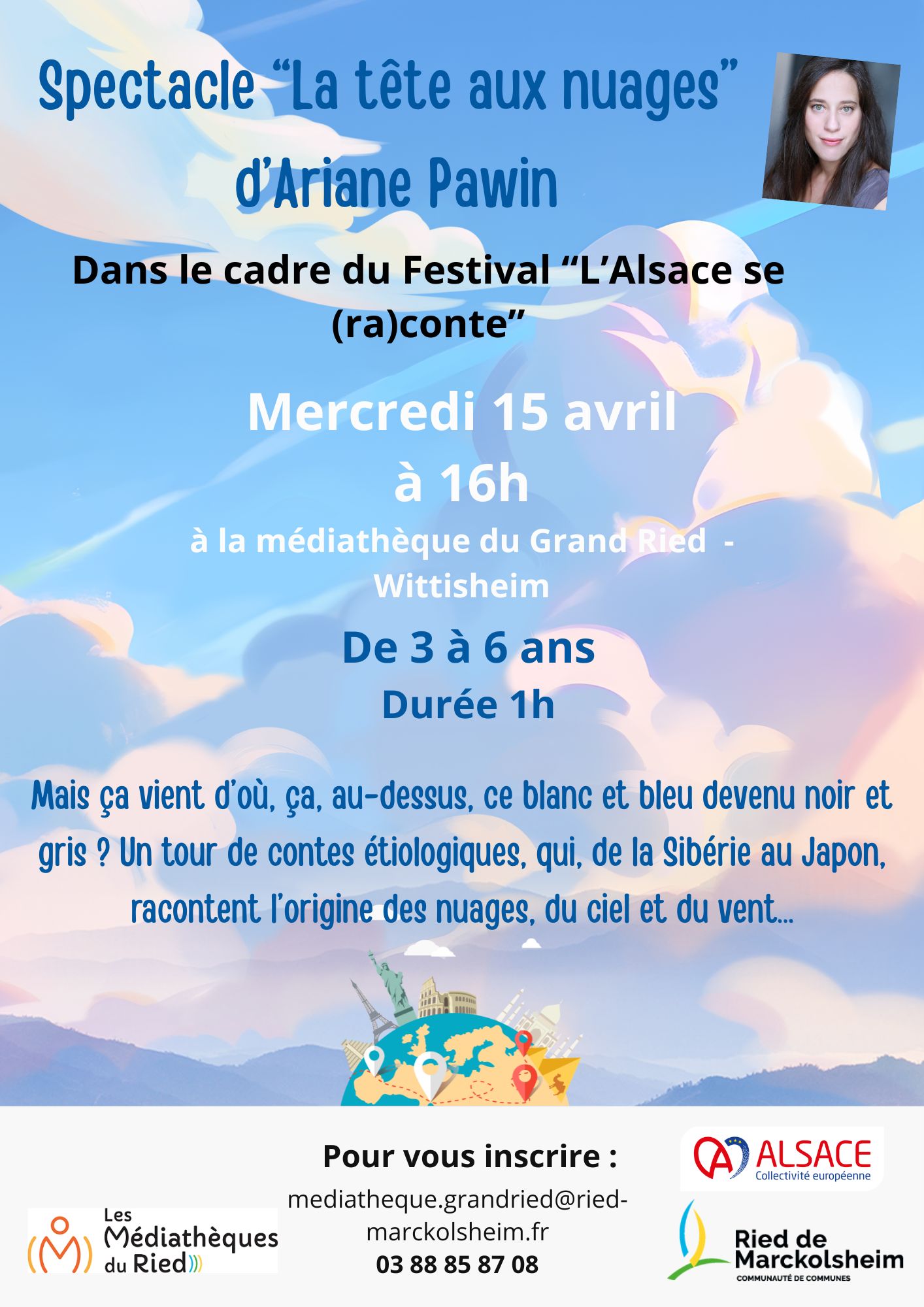 Affiche spectacle 15 avril Witti