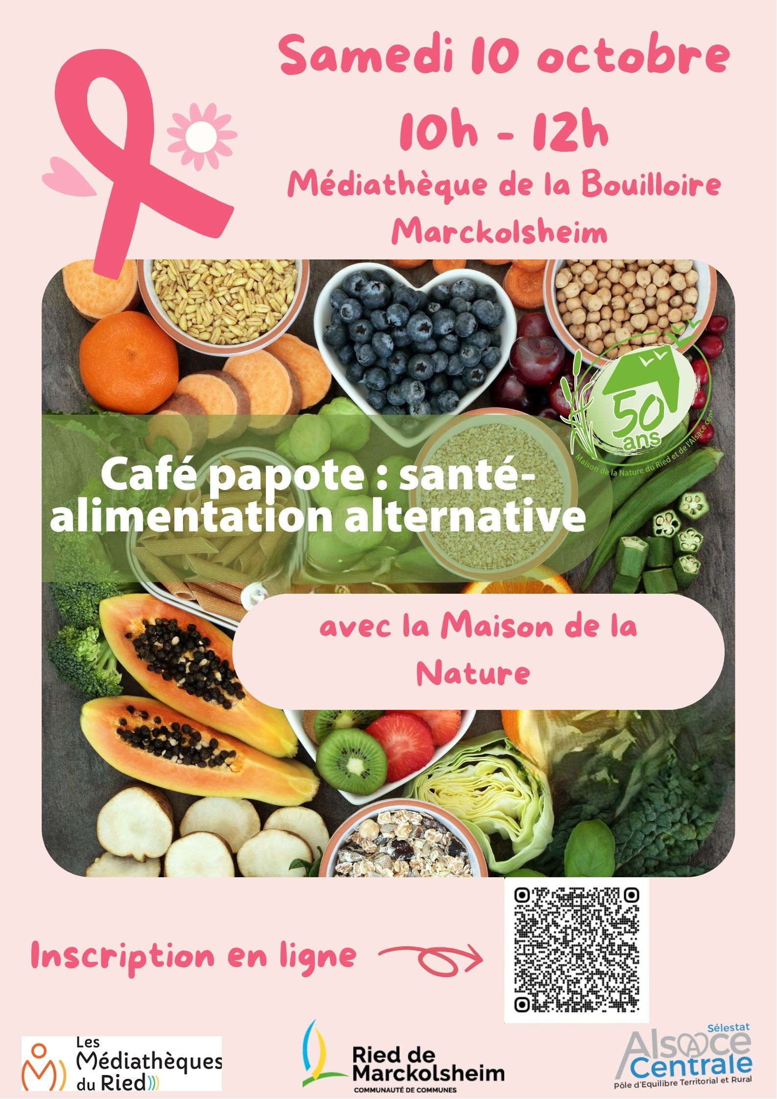 Affiches octobre rose