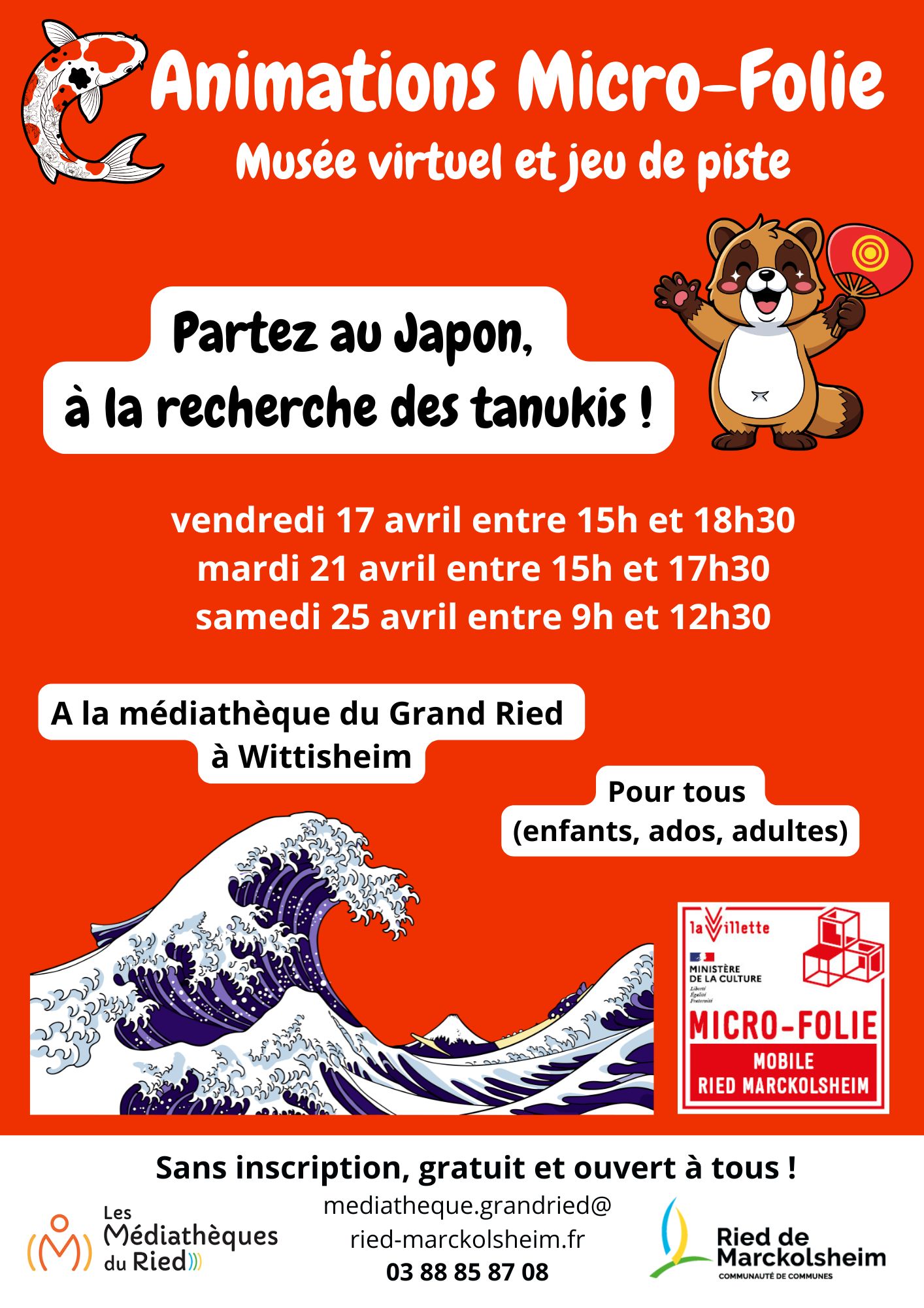 Micro Folie Japon avril 2026