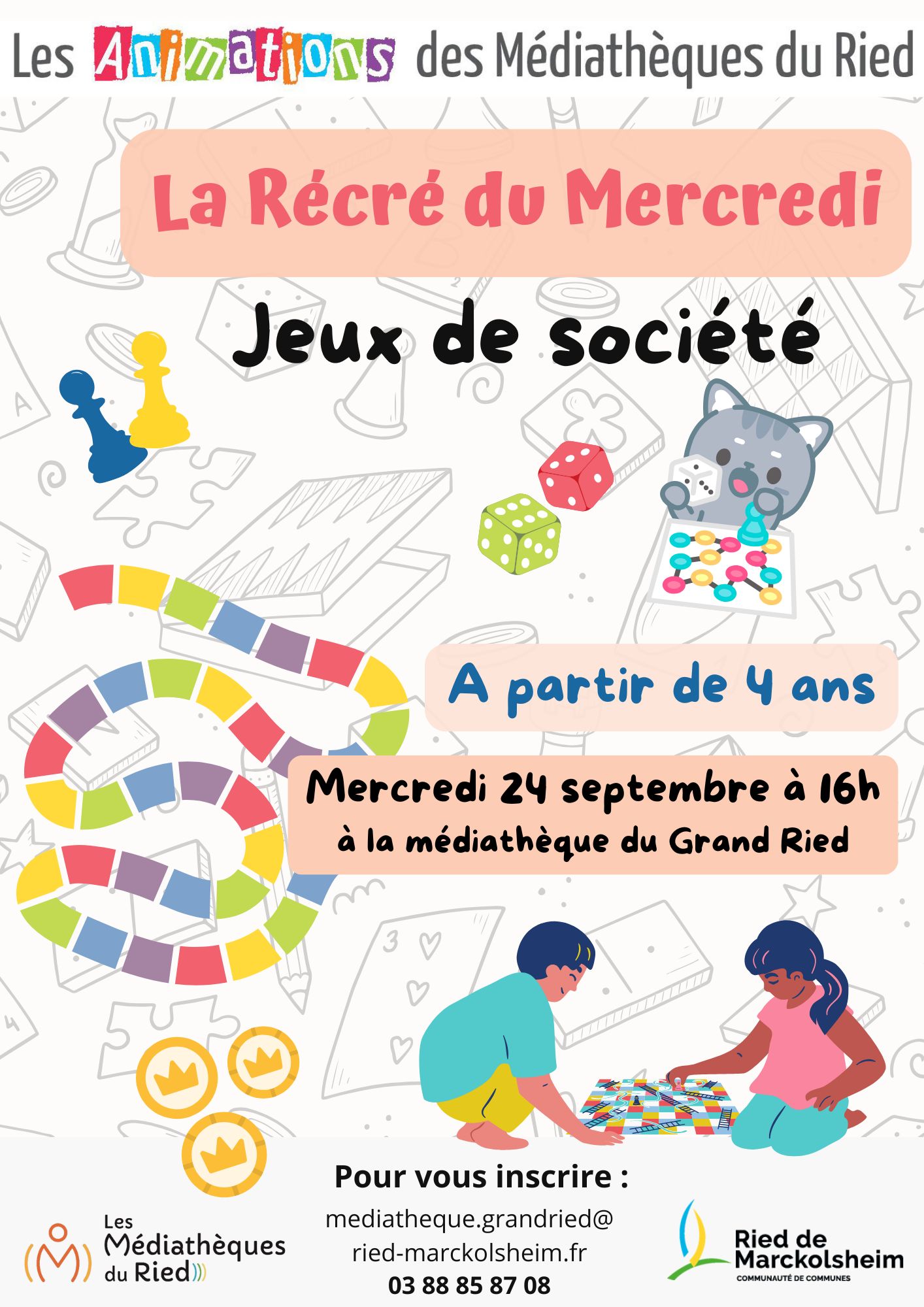 recre jeux affiche