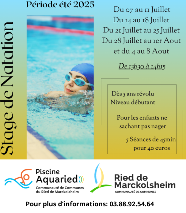 Stage de natation