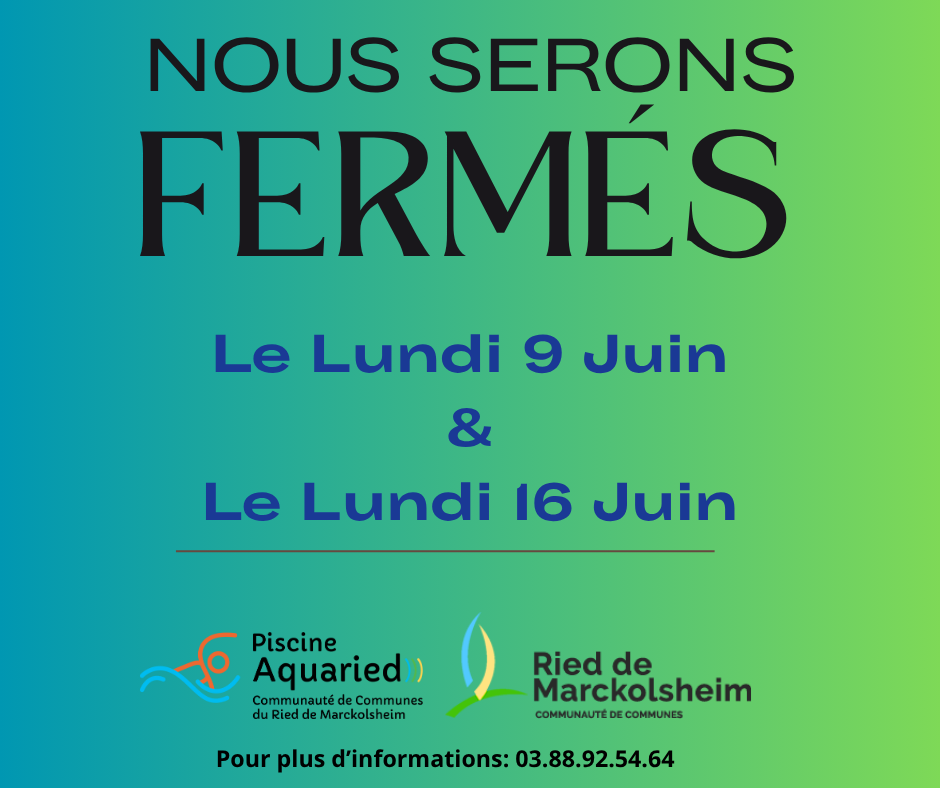 JUIN Fermeture