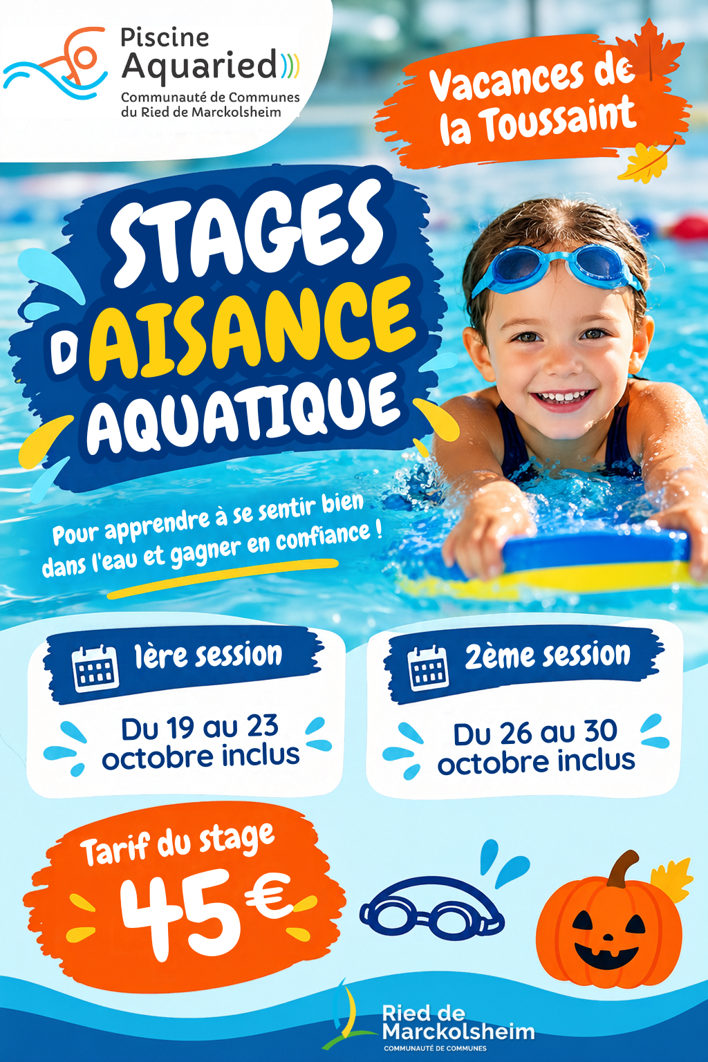 stage toussaint 2026