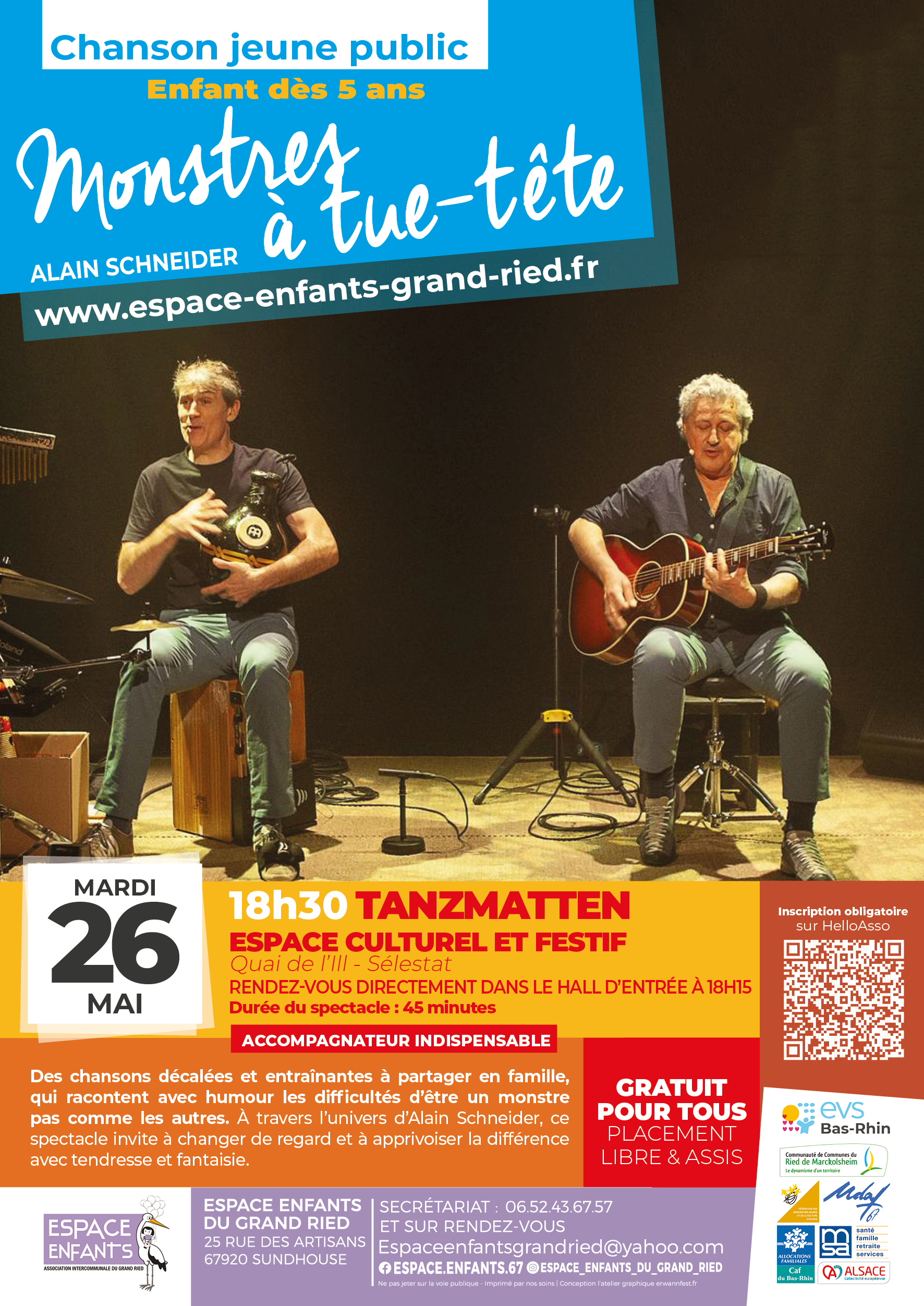 Spectacle 26 mai